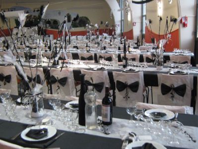 Restaurant Chez Champagne - table des mariés